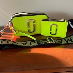 Marc Jacobs Cross Body Bag & Matching Wallet